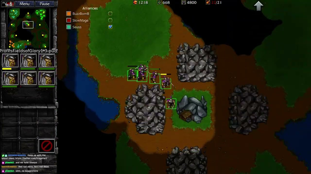 ProfPsFieldofGlory - Trog Seuss VS SM BuzzBomB