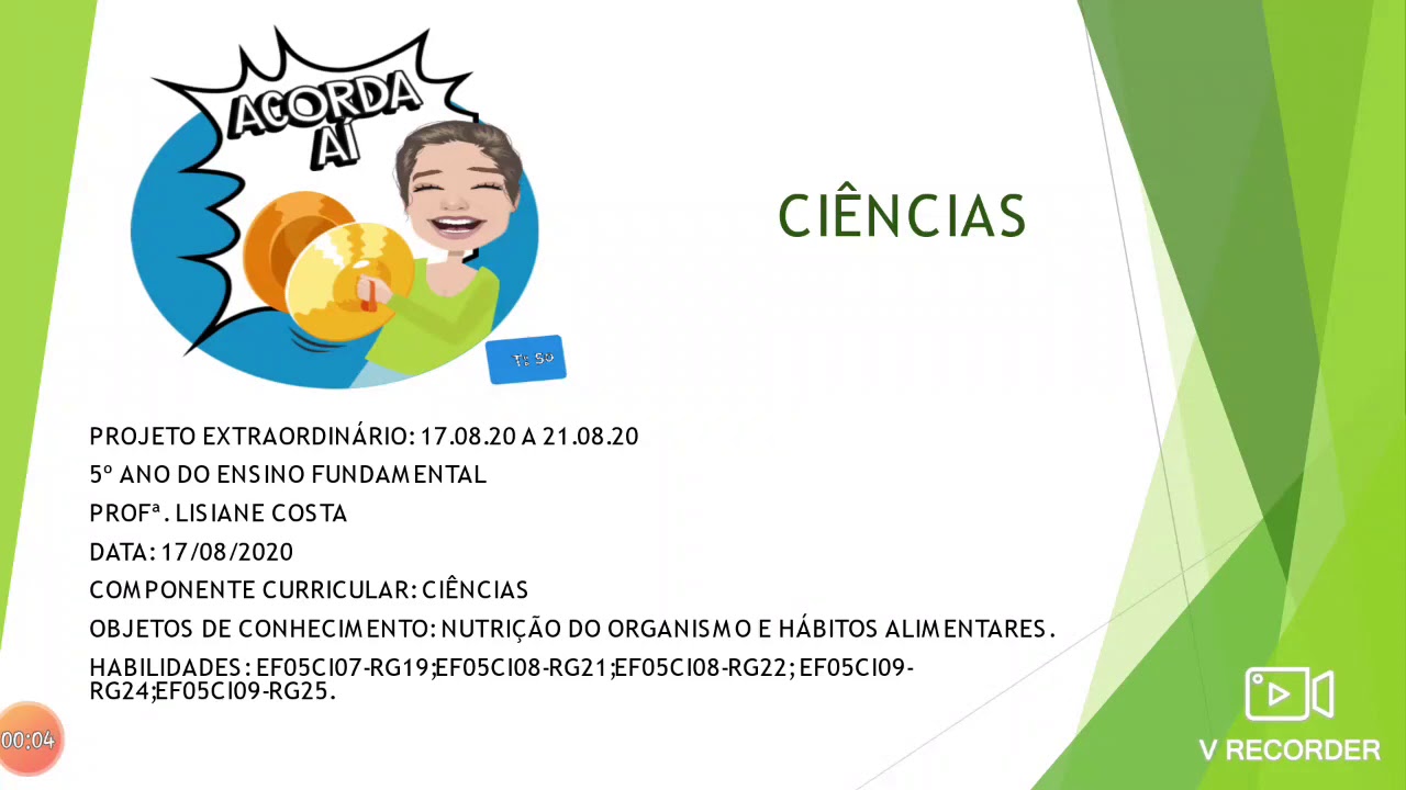 Ci&ecirc;ncias: 17.08.20- Alimenta&ccedil;&atilde;o Saud&aacute;vel
