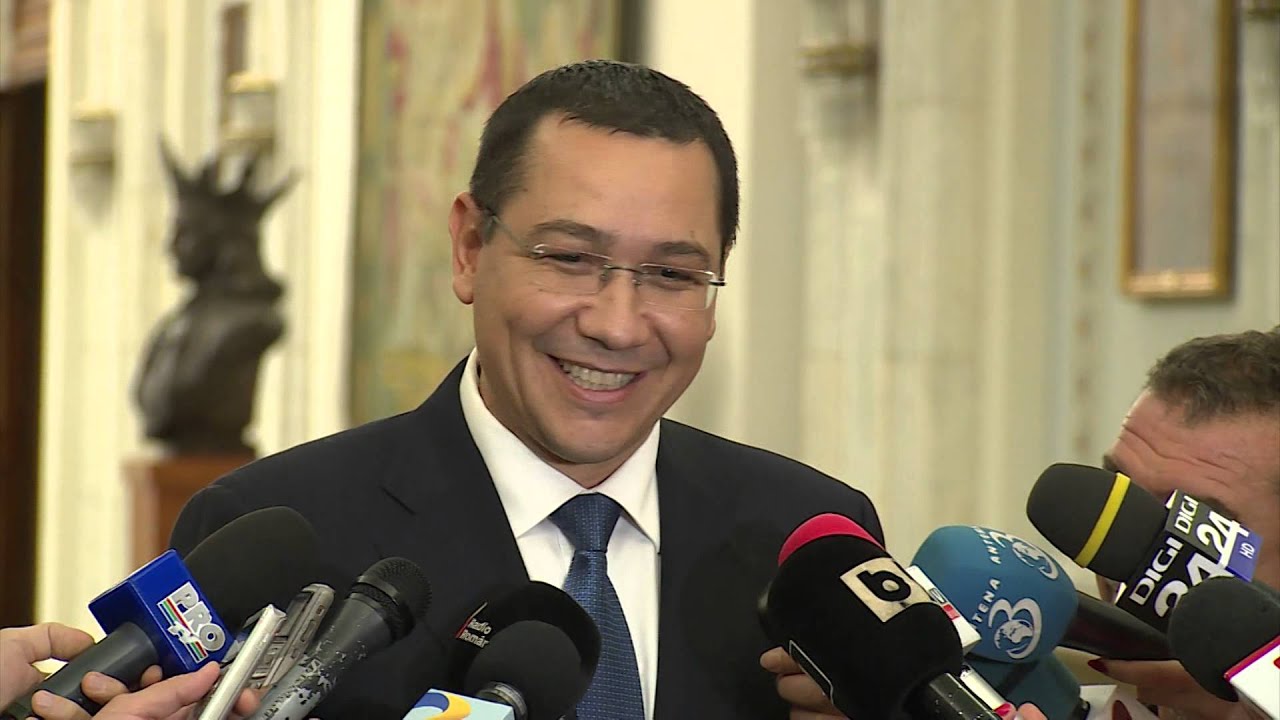 Primul-ministru Victor Ponta declaratii de presa