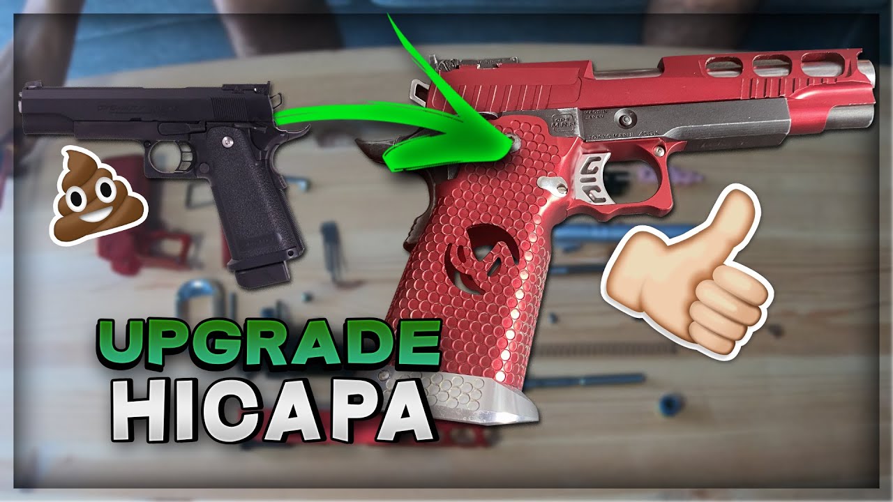 Le MEILLEUR Upgrade & Custom Hicapa pour SPEEDSOFT & AIRSOFT ( Fast cycle HPA )