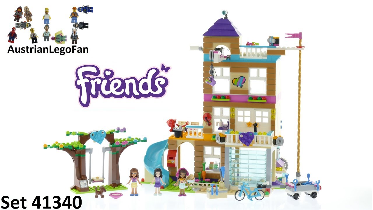 Lego Friends 41340 Friendship House - Lego Speed Build Review