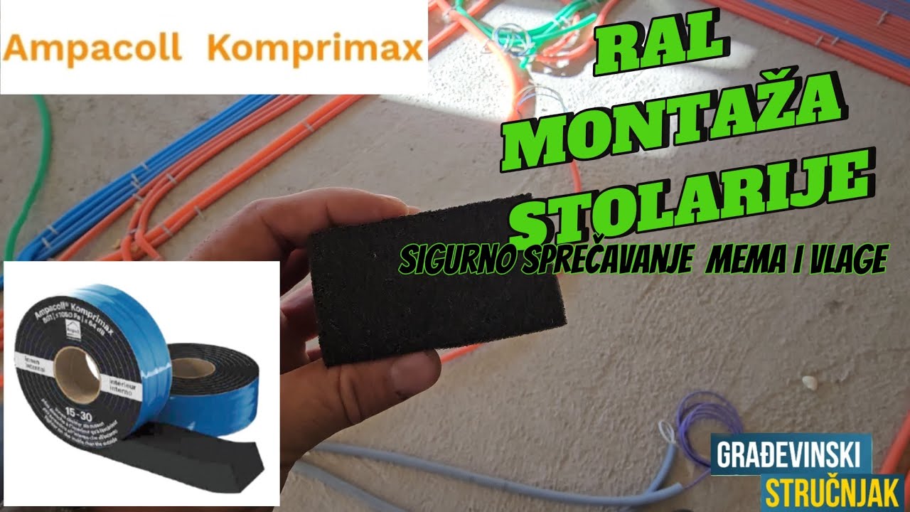 NAJKVALITETNIJA montaža stolarije (RAL montaža stolarije)