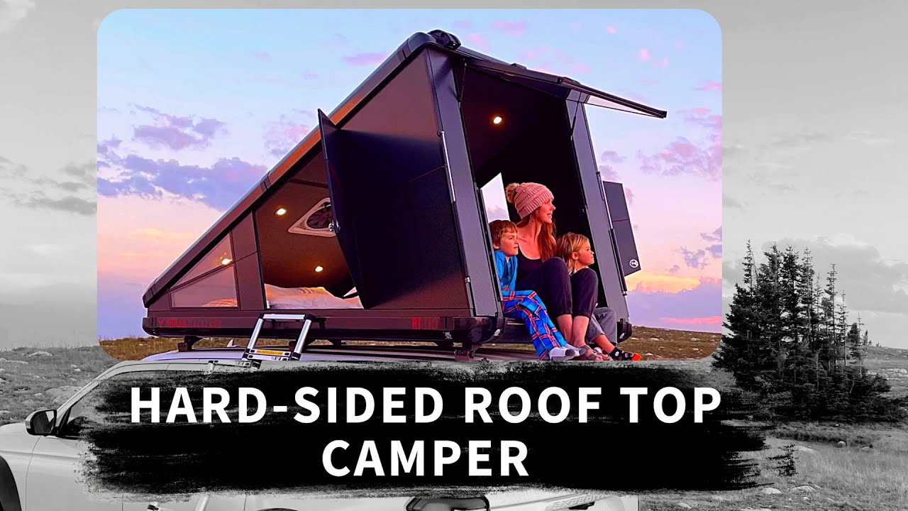 World's first hard-sided roof top camper