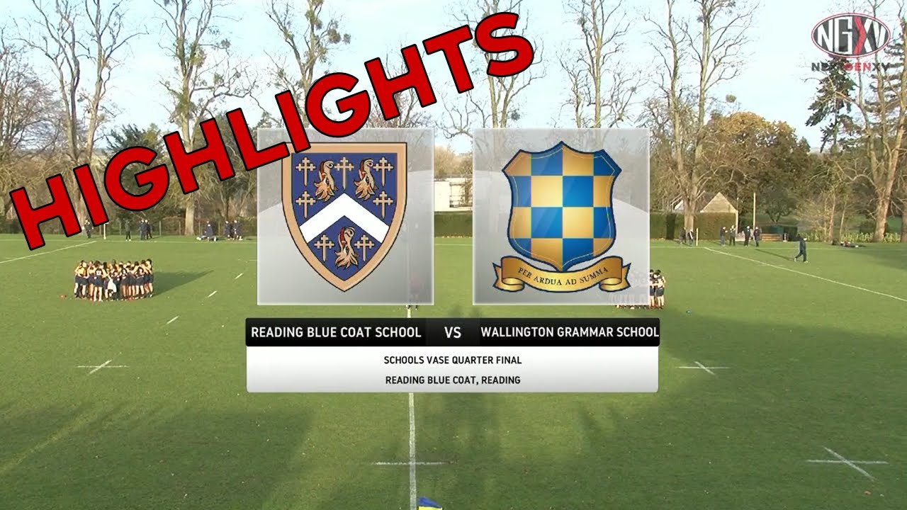 HIGHLIGHTS: Reading Blue Coat vs Wallington County Grammar 08/12/21 | U18 Schools Vase Quarter Final
