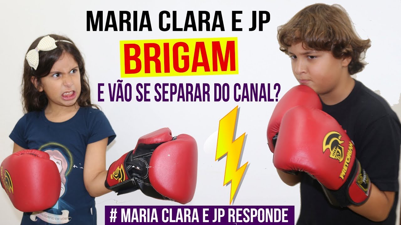 MARIA CLARA e JP RESPONDE - Brigamos e vamos nos separar do canal?