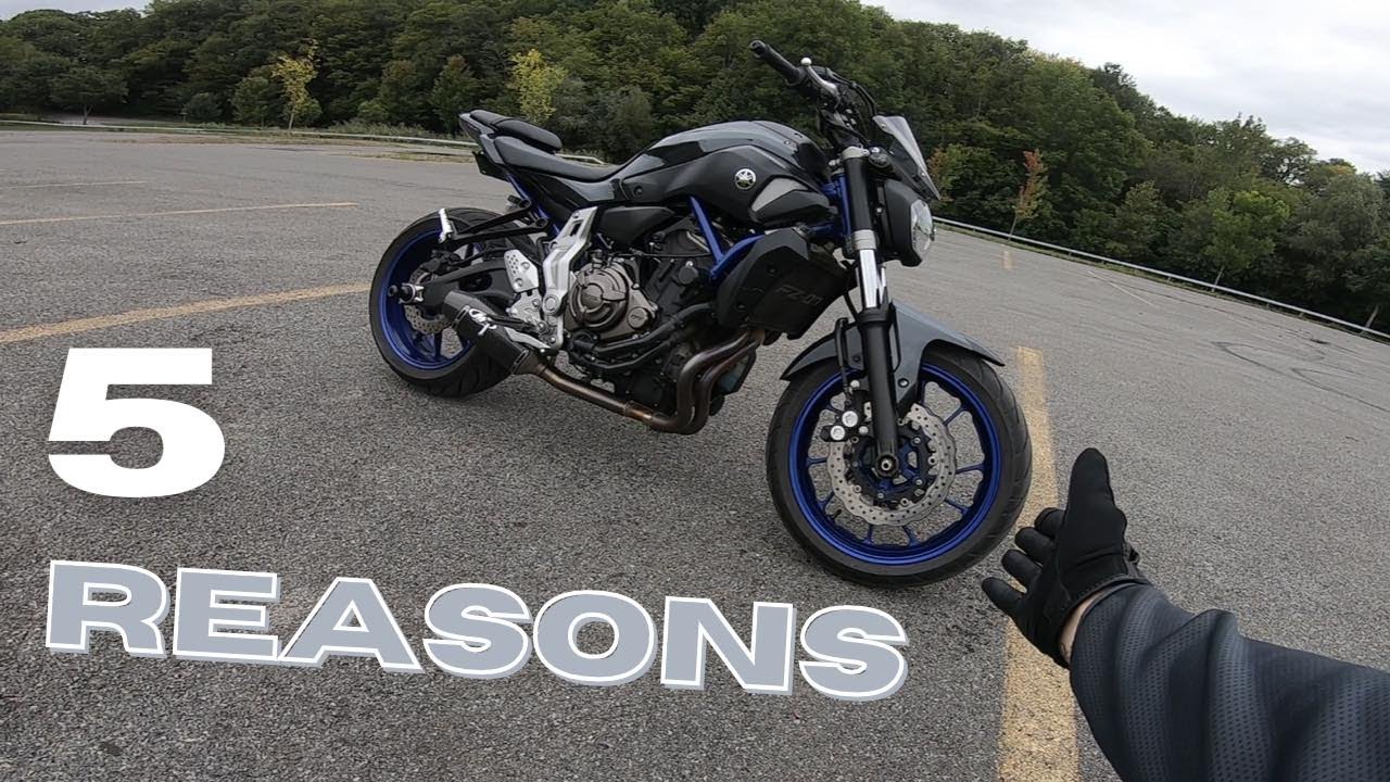 Почему Yamaha FZ07 лучше, чем FZ09!!!
