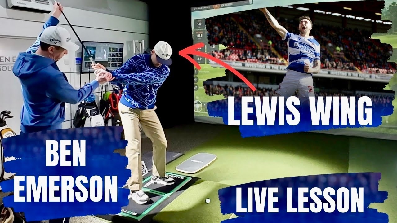 Full 1 Hour Golf Lesson with Professional Footballer, Lewis Wing!