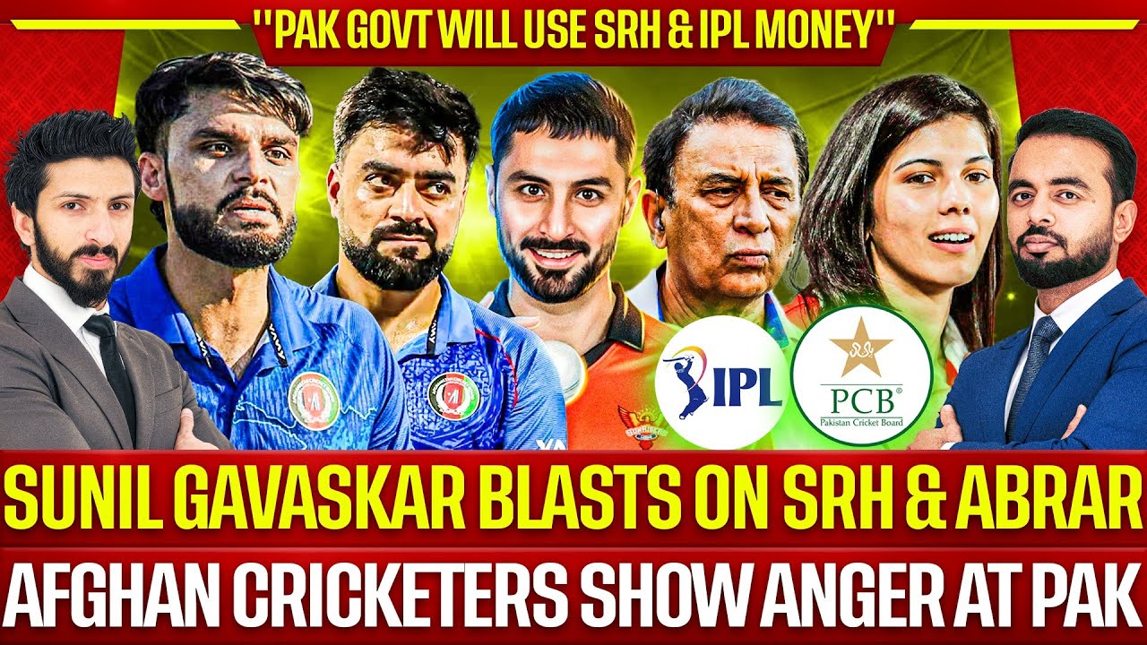 Afghan Cricketers Angry on Pak | Sunil Gavaskar Slams, Pak Govt will Use IPL Money | Hardik Idol