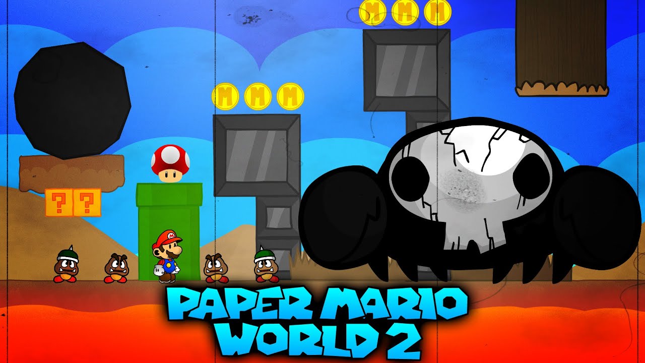 Paper Mario World ~ World 2: Desert Cliffs!