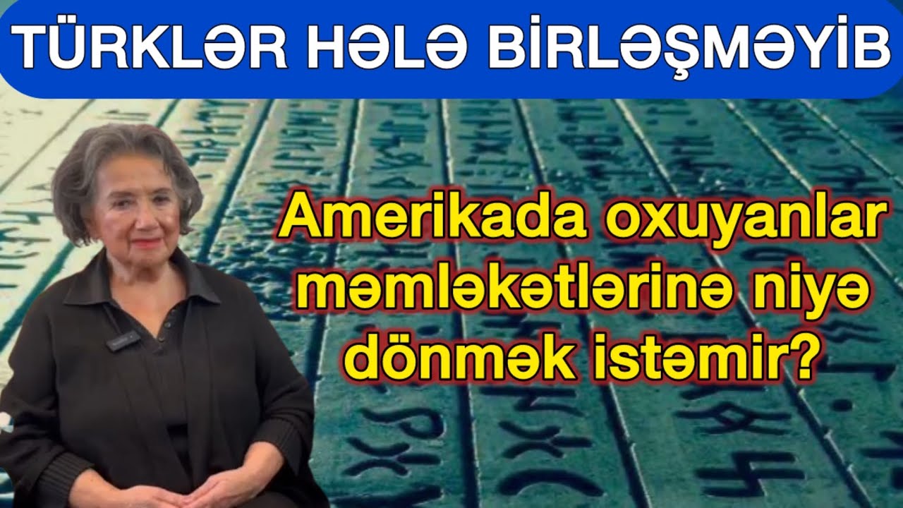 ABŞ türklərinin anası ▶️ Oya Fatma Bilən