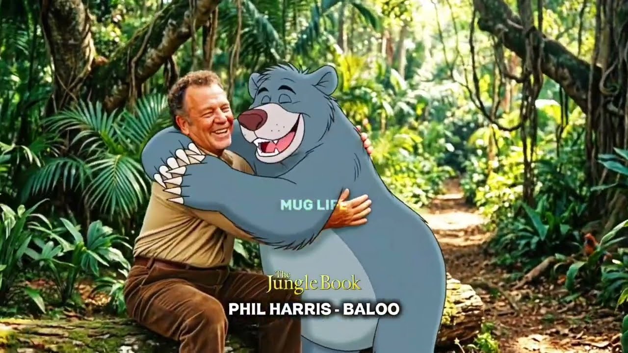 The Jungle Book (1967) Cast Reunion: The Voice Legends Meet Their Wild Characters!