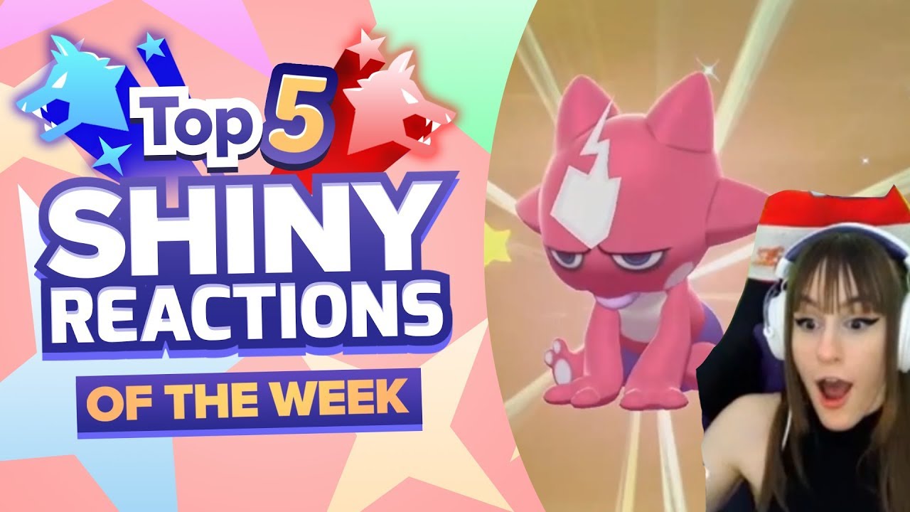 TOP 5 SHINY REACTIONS OF THE WEEK! Pokemon Sword and Shield Shiny Montage! Episode 12