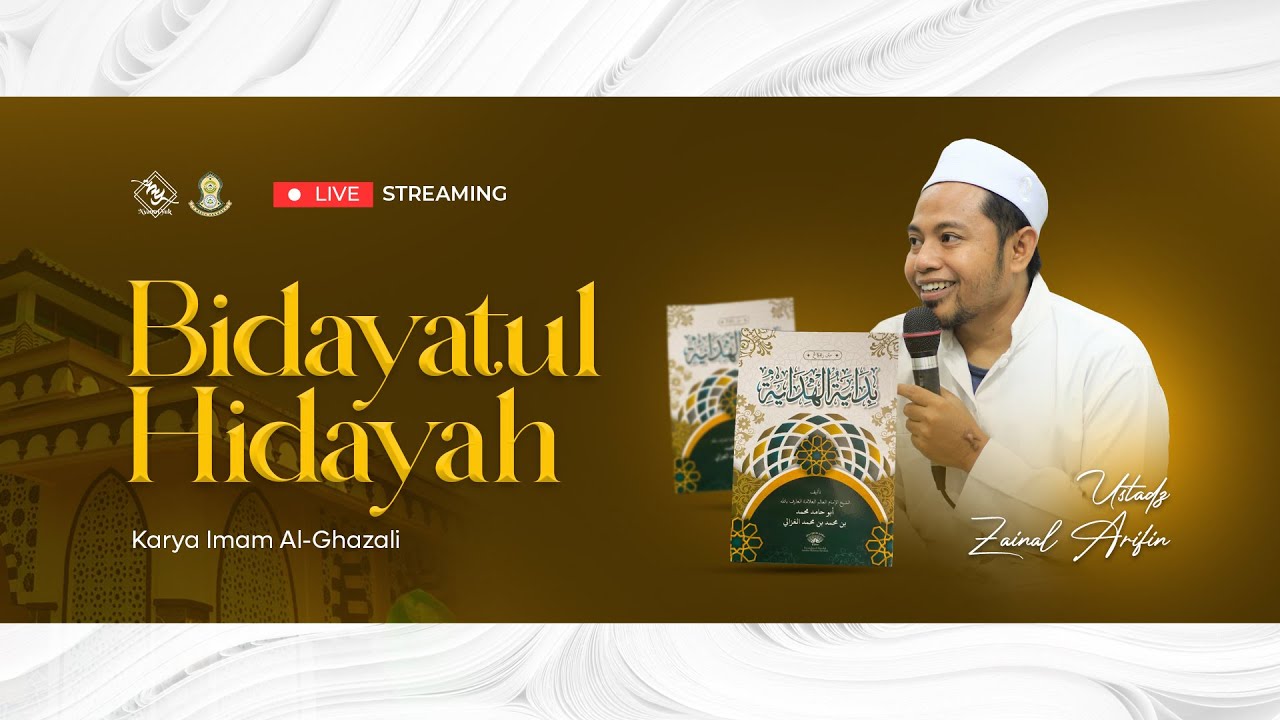 🔴LIVE  | Rouhah Sore Kitab Bidayatul Hidayah bersama Ustadz Zainal Arifin