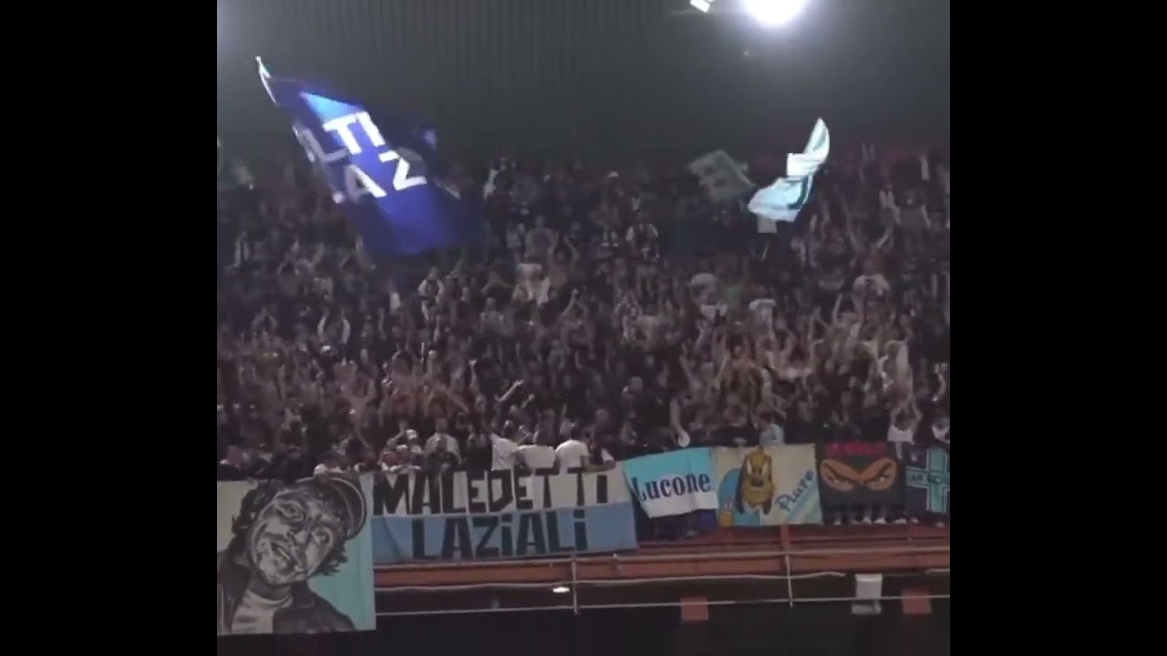 Lazio Fans in Genoa