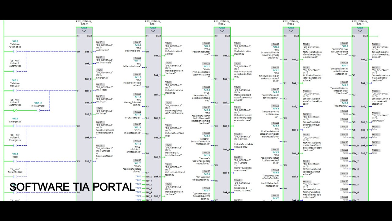 TIA PORTAL SIEMENS FACTORY I/O - VIDEO SOFTWARE