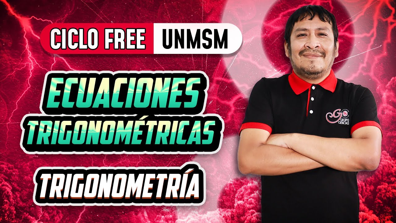TRIGONOMETRÍA 📐 Ecuaciones trigonométricas 📌 [CICLO FREE]