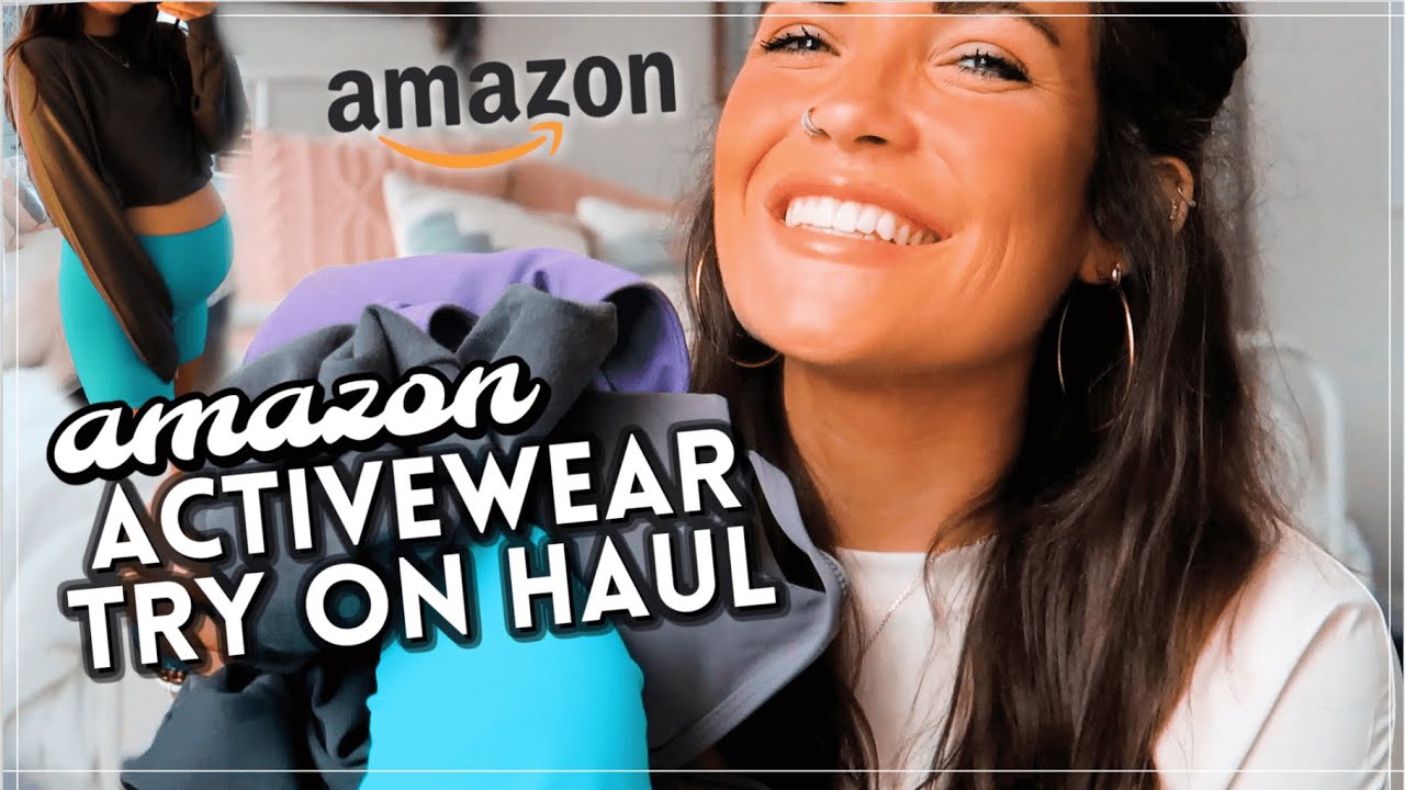 amazon activewear try on haul // THE BEST *non-maternity but SO bump friendly* ACTIVEWEAR ON PRIME🤰🏻