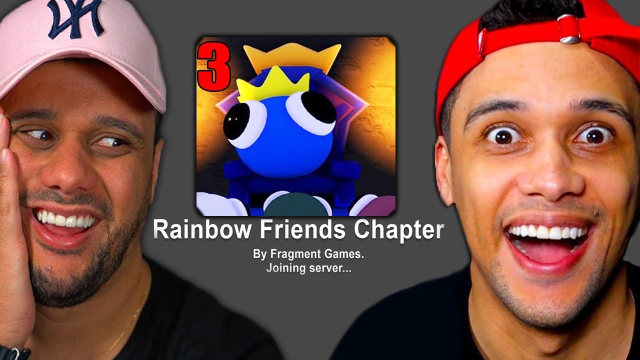 O LOOKIE GIGANTE AZUL ROUBOU A COROA DO AZUL BABÃO NO RAINBOW FRIENDS 2