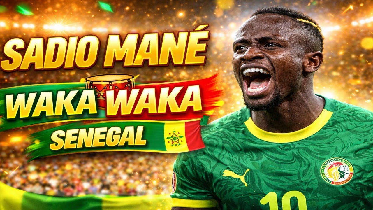 🇸🇳🔥 Sadio Mane – Waka Waka Senegal | African Football song