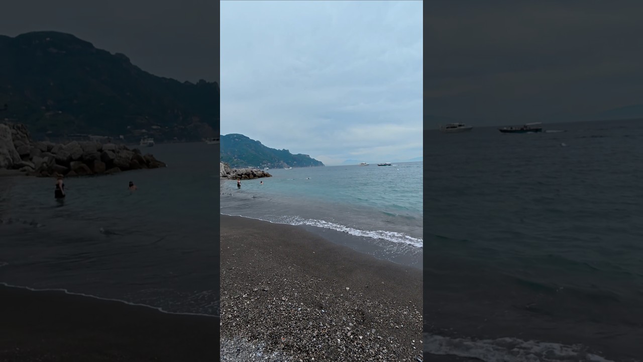 AMALFI COAST,  ATRANI, ITALY / TYRRHENIAN SEA / АТРАНИ, АМАЛЬФИТАНСКОЕ ПОБЕРЕЖЬЕ,  МОРЕ, ИТАЛИЯ