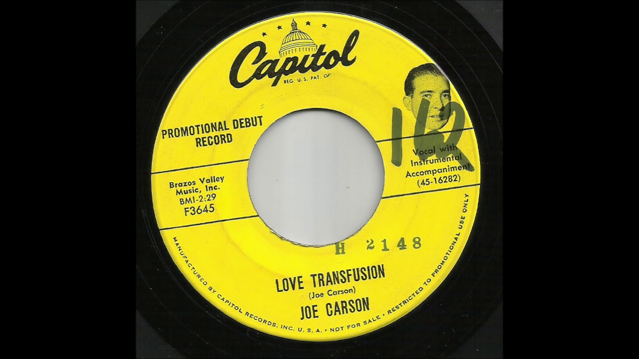 Joe Carson - Love Transfusion