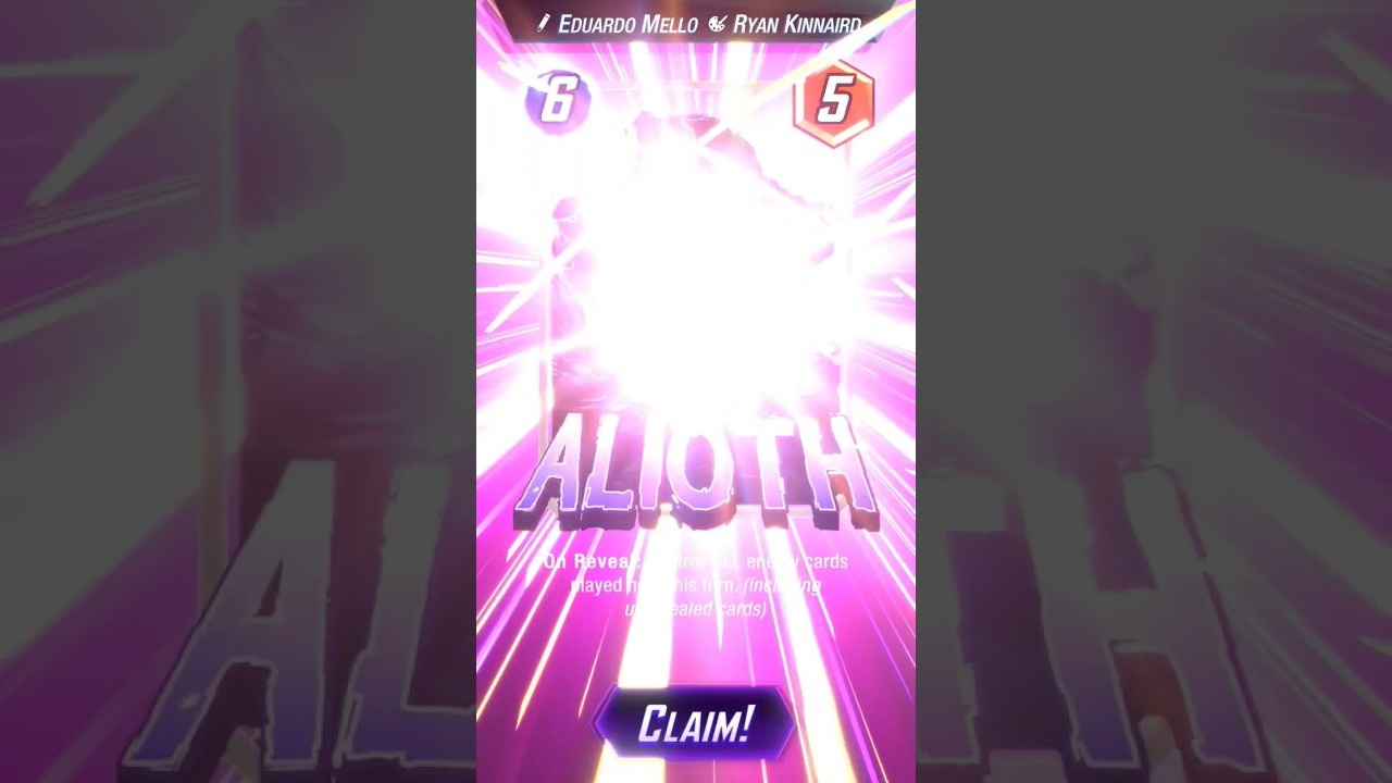 Is this the luckiest Spotlight cache in Marvel SNAP? #marvelsnap #alioth