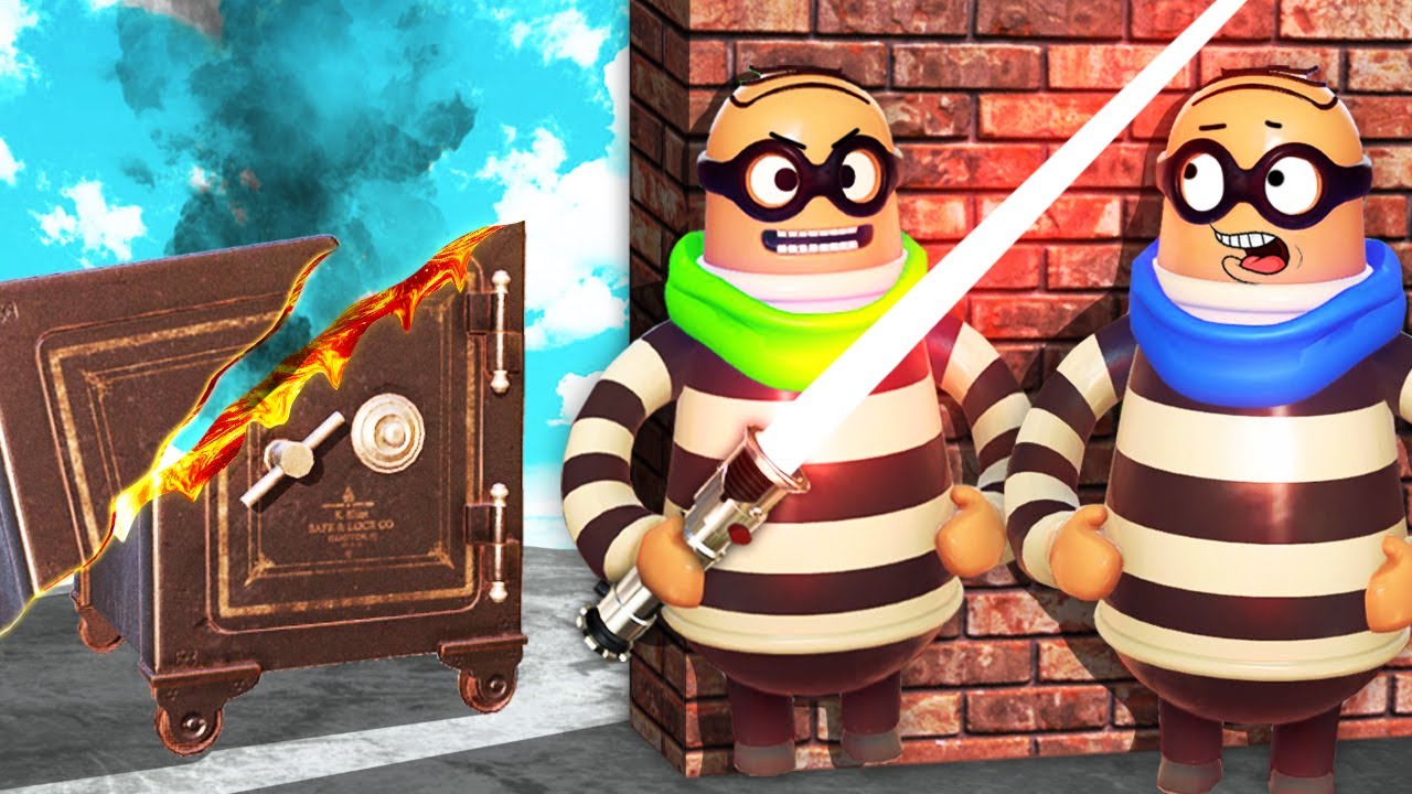 We Used LIGHTSABERS to rob a BANK... (Rubber Bandits)