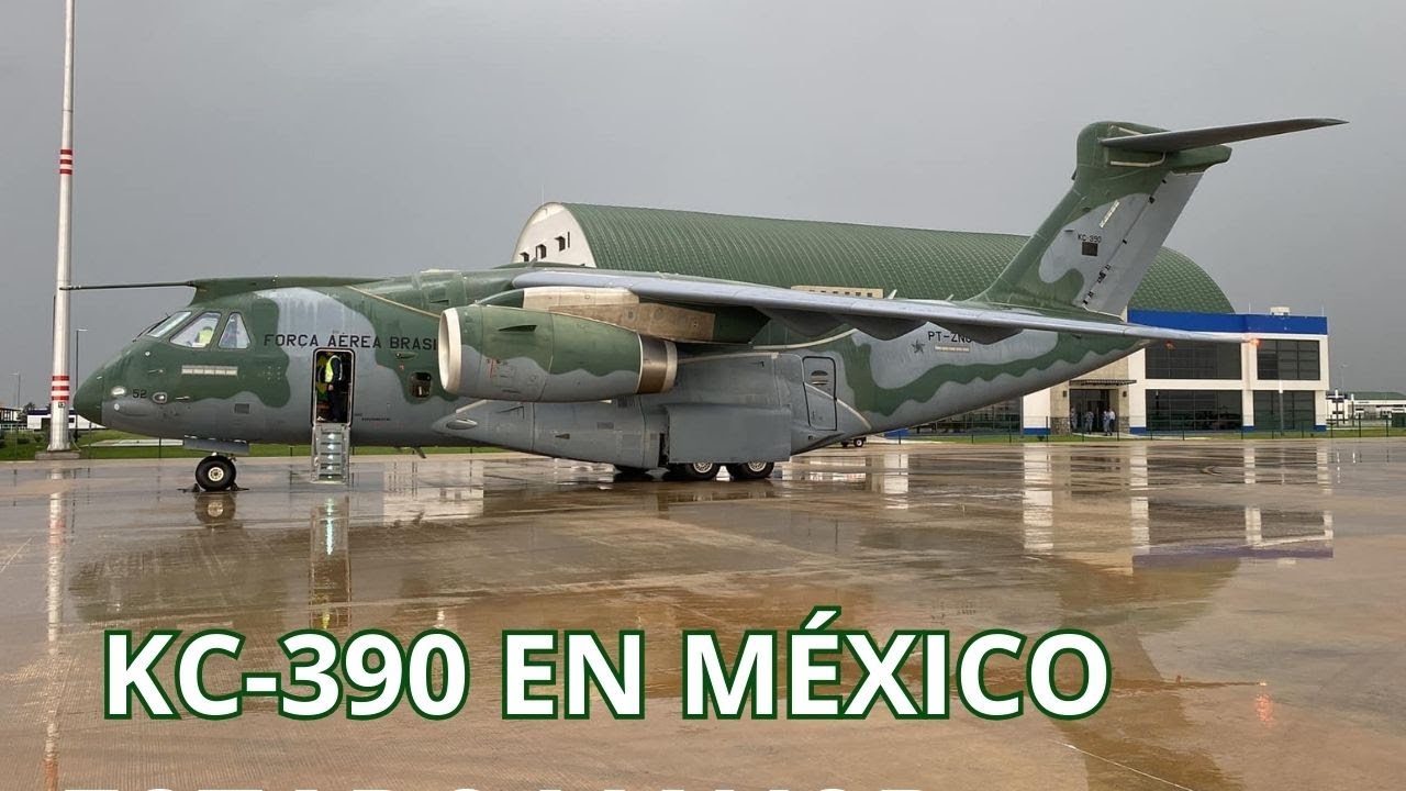 El KC-390 llega a México, Brasil refuerza su relación con México