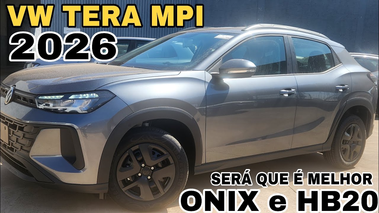 NOVO VW TERA 1.0 MPI MANUAL EM DETALHES | Versão de Entrada!!!