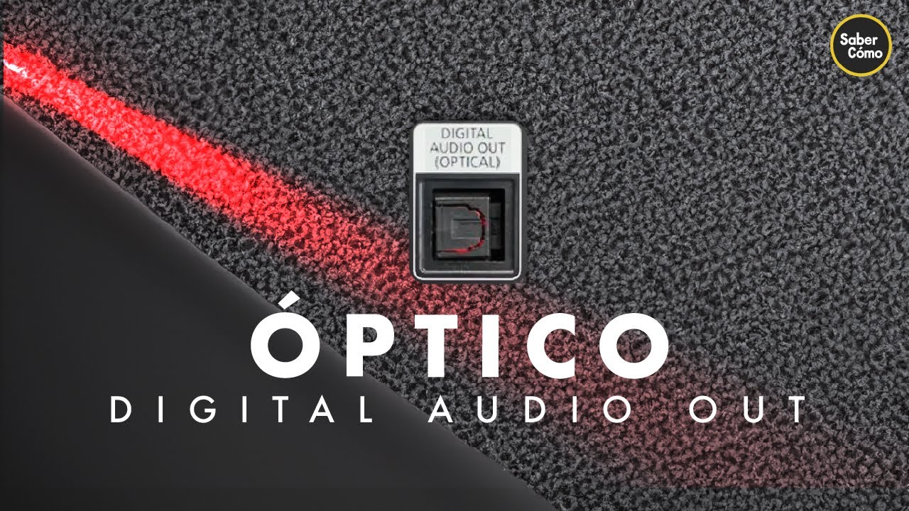 Cable Optico Digital Audio (Como conectar Tv a Sonido)