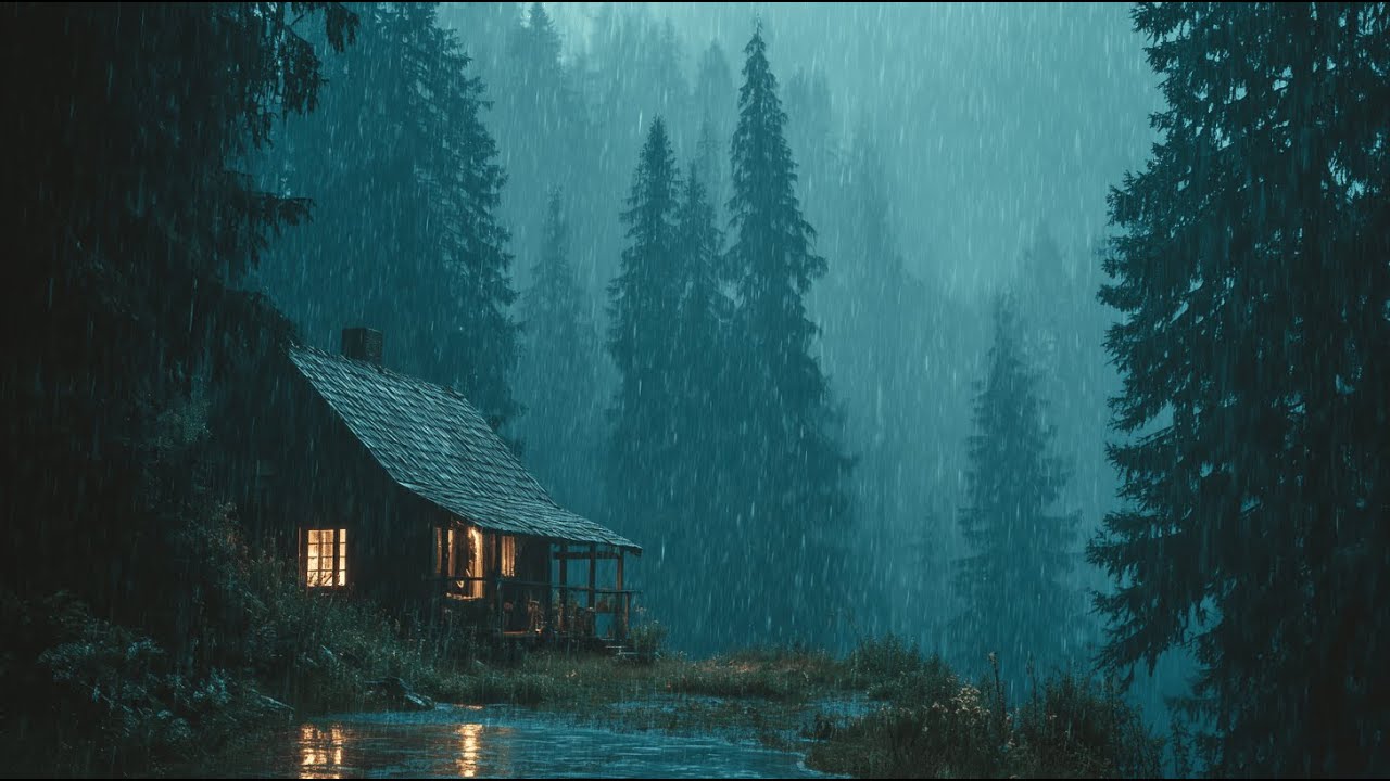 3 Minutes to Deep Sleep 🌧️ Intense Thunderstorm on Tin Roof
