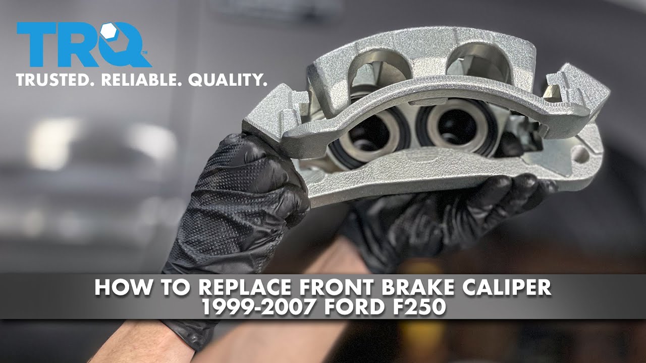 Как заменить передний тормозной суппорт Ford F250 1999-2007 гг.