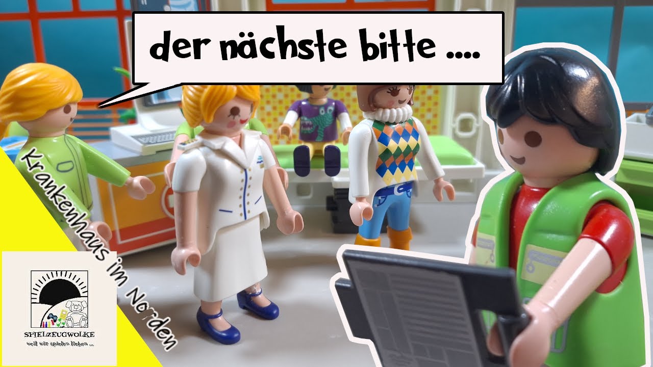 🤒 Doktor Maria hat viel zu tun  🤒 - Krankenhaus Nord - Playmobil - Film für Kinder