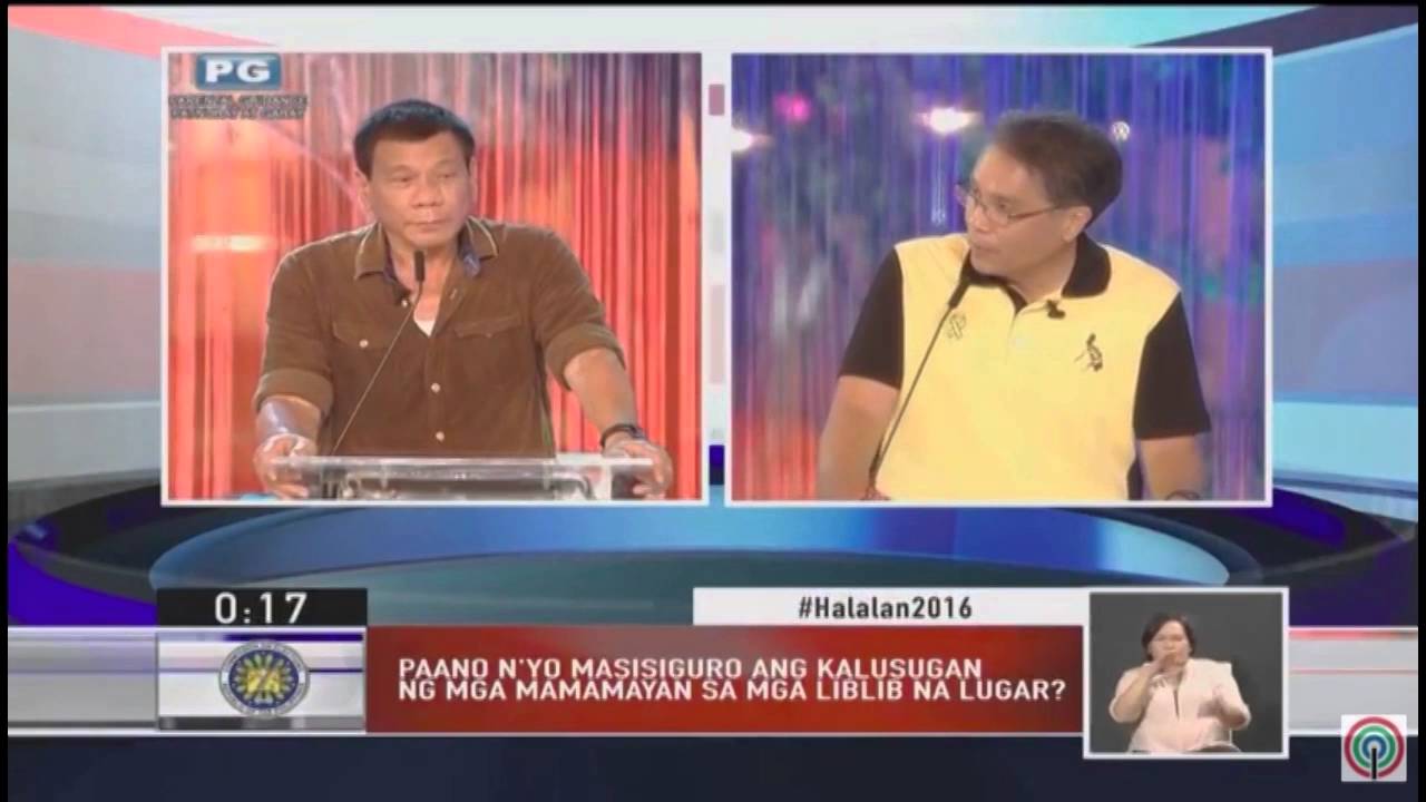 Duterte, Roxas clash on gov't health program