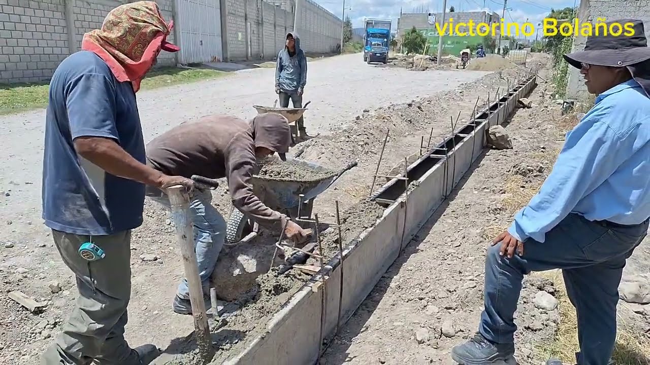 Construcción de  GUARNICIONES #victorino