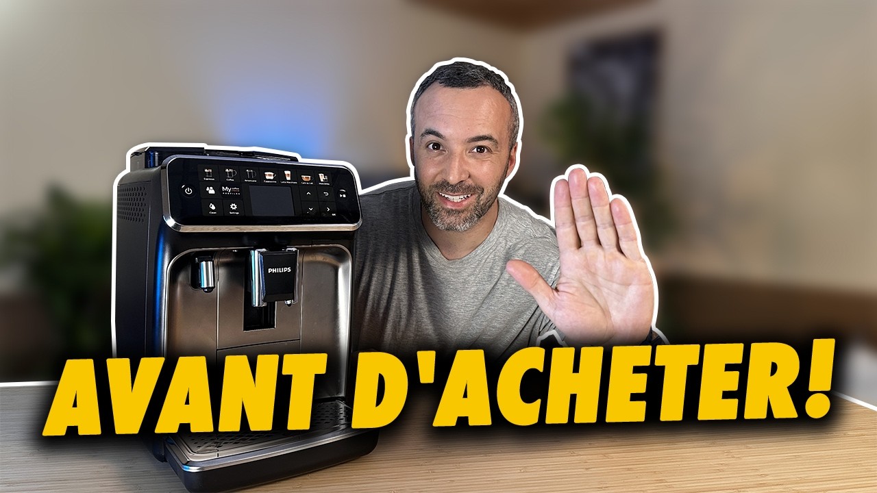 Avant d'ACHETER la PHILIPS 5400: ce que j'aurais aimé savoir !