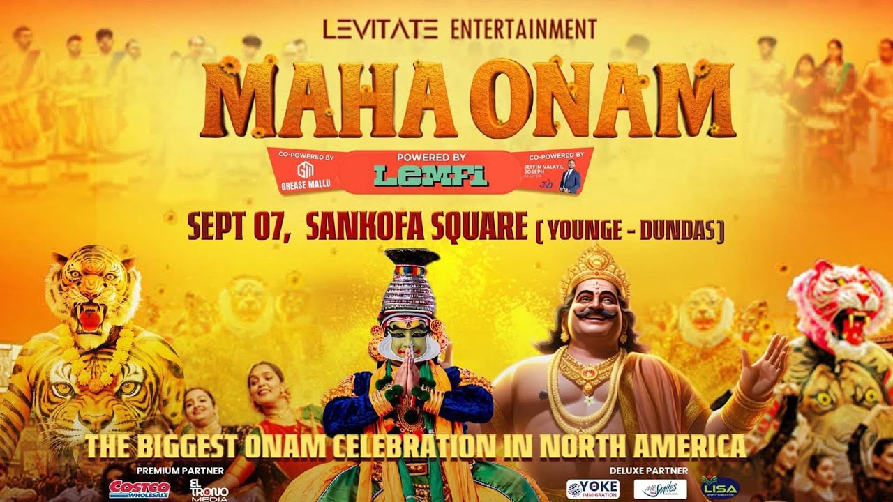 Maha Onam 2025 by Levitate Entertainment