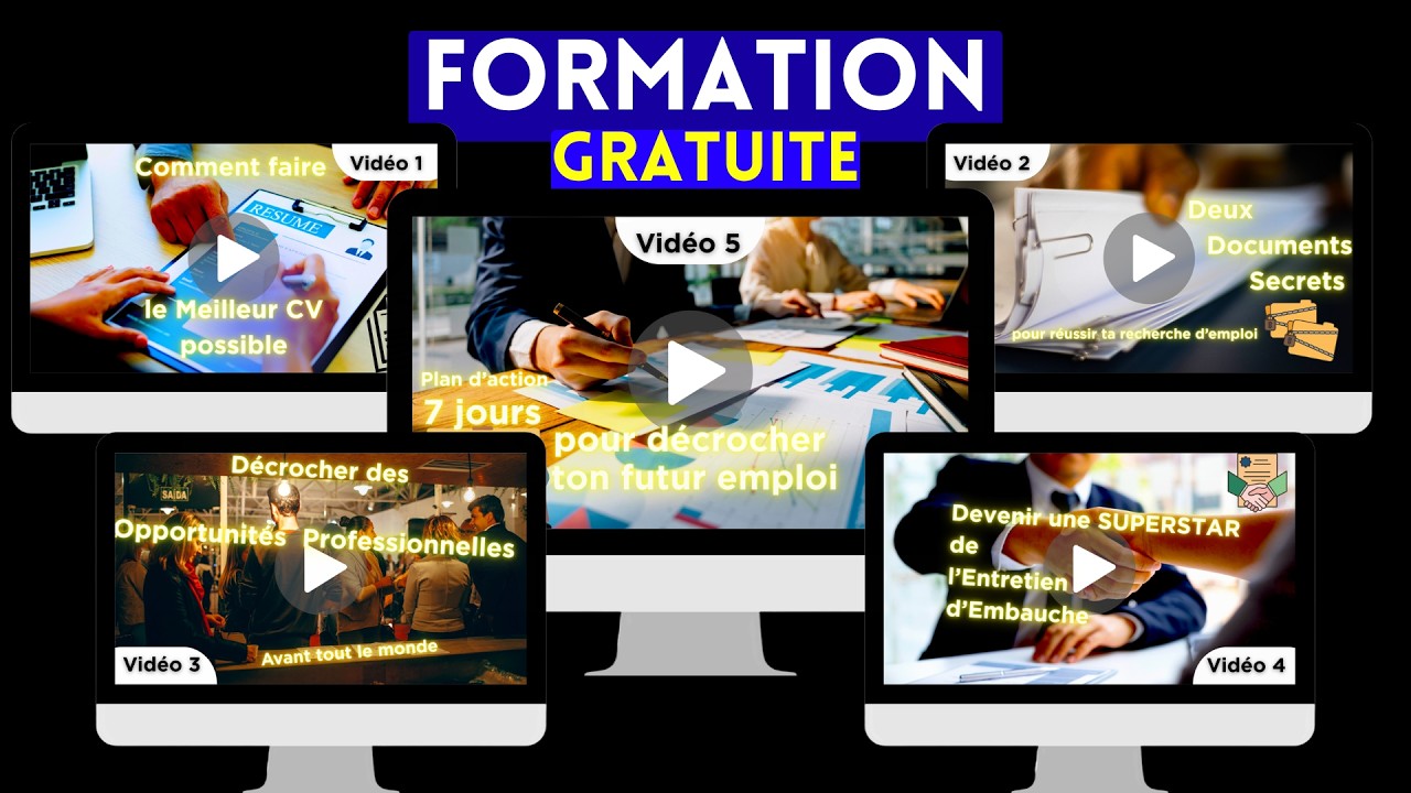 Comment trouver votre prochain métier en 7 jours ? (FORMATION COMPLÈTE)