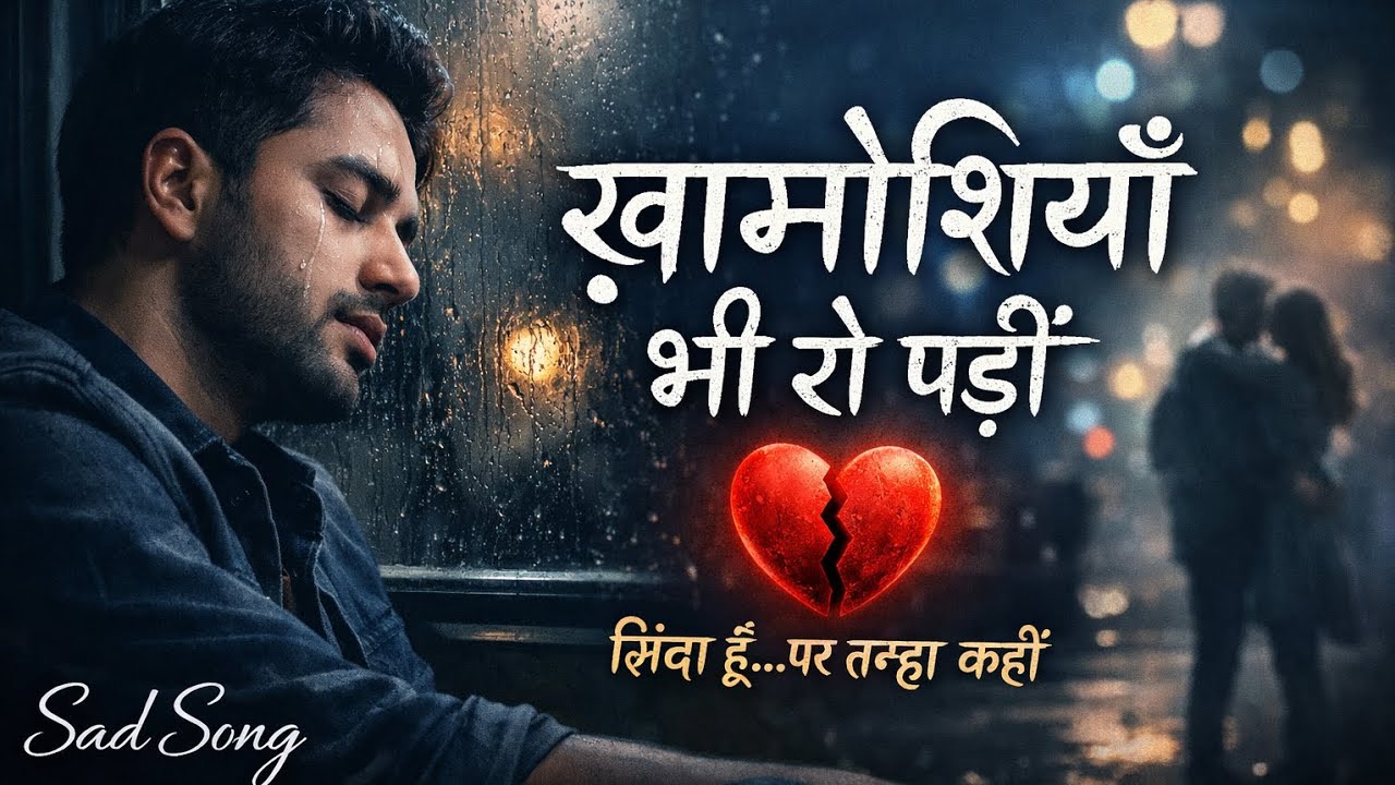 जब ख़ामोशियाँ भी रो पड़ीं | Very Sad Song | Broken Heart