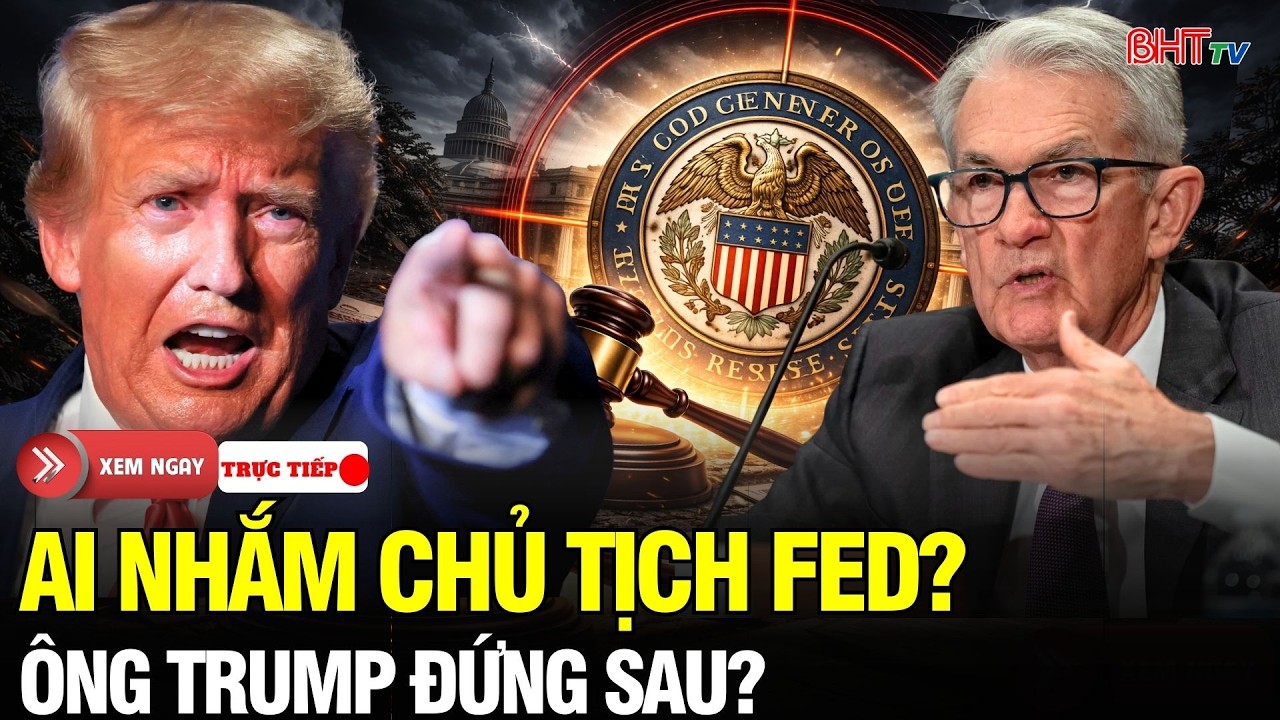 🔴Nước Mỹ Chấn Động: Tòa ra phán quyết! Ai muốn nhắm vào Chủ tịch Fed – Ông Trump có liên quan?