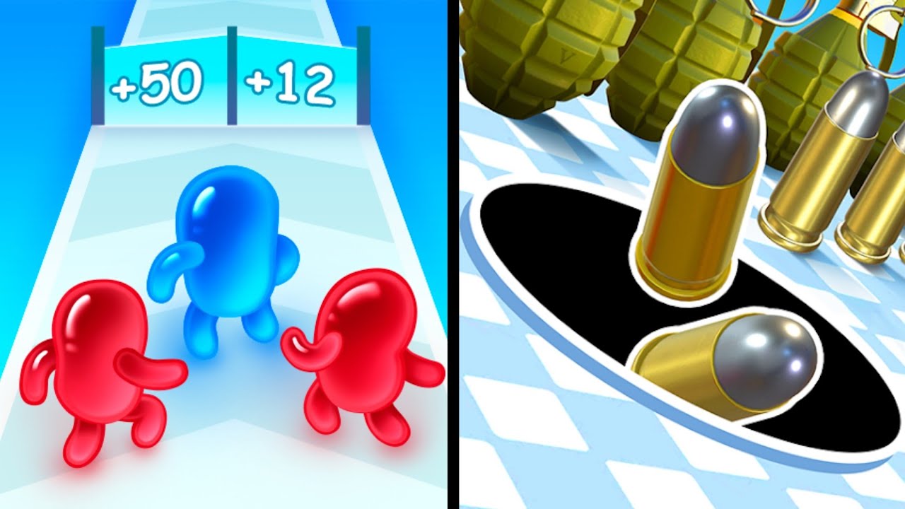 Join Blob Clash Vs Attack Hole 🕳️🦠😈👻 Max All Levels Android iOS Gameplay Ep 337