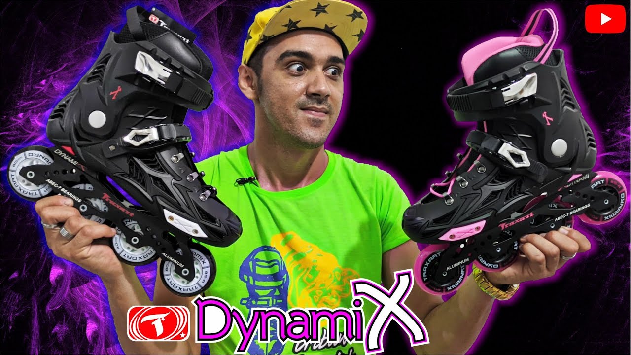 PATINS TRAXART DYNAMIX 2021 AINDA VALE A PENA??? DYNAMIX ROSA E PRETO