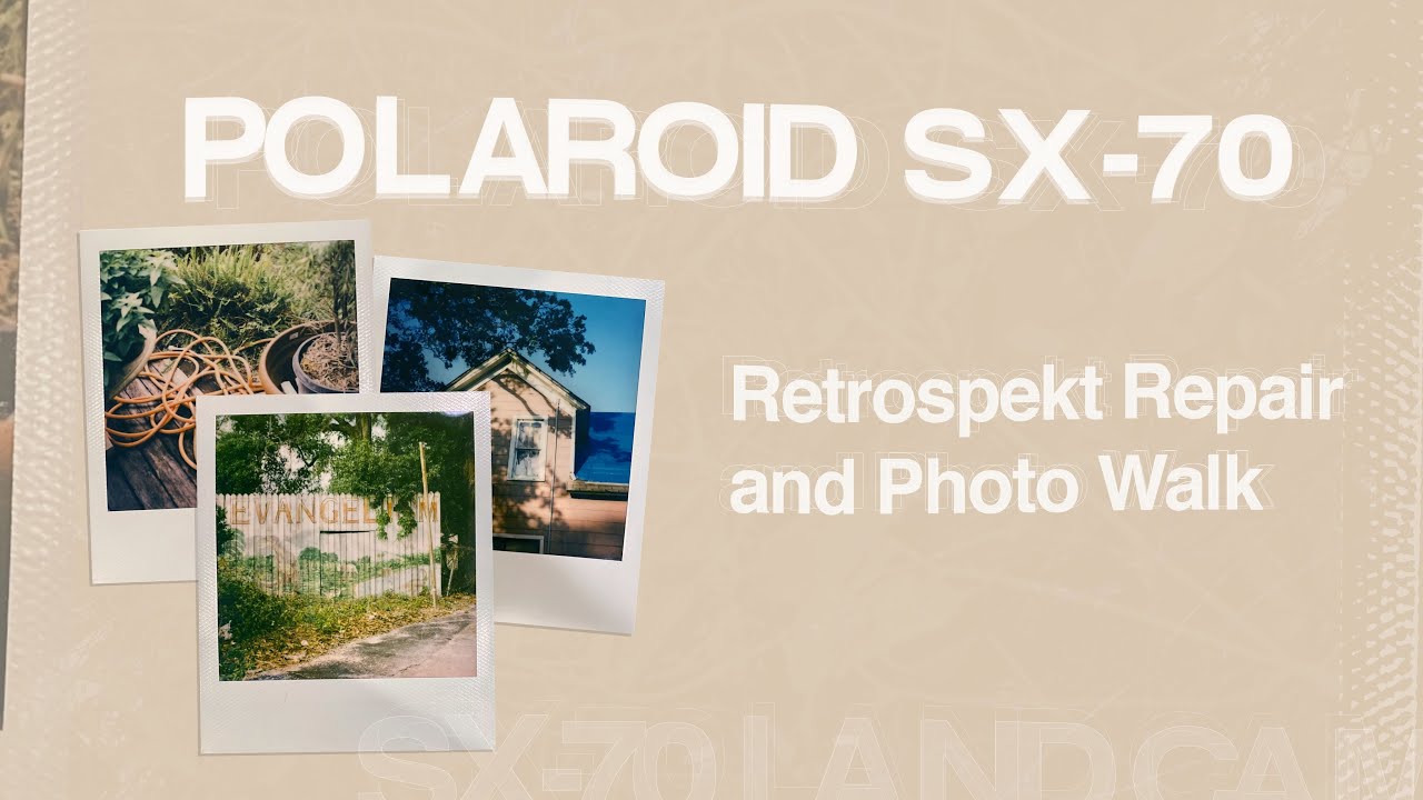 Polaroid SX-70 Repair & Refurb by Retrospekt