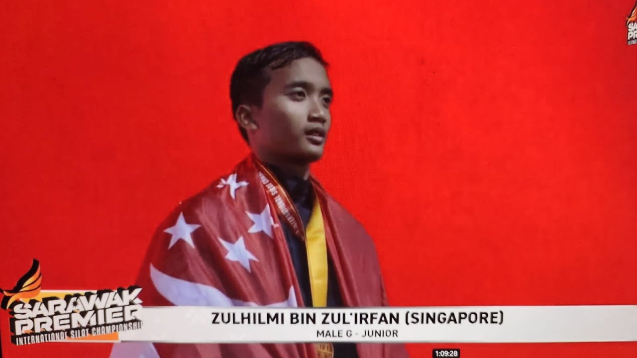 Zulhilmi's First International Silat Competition Gold Medal + Award Ceremony