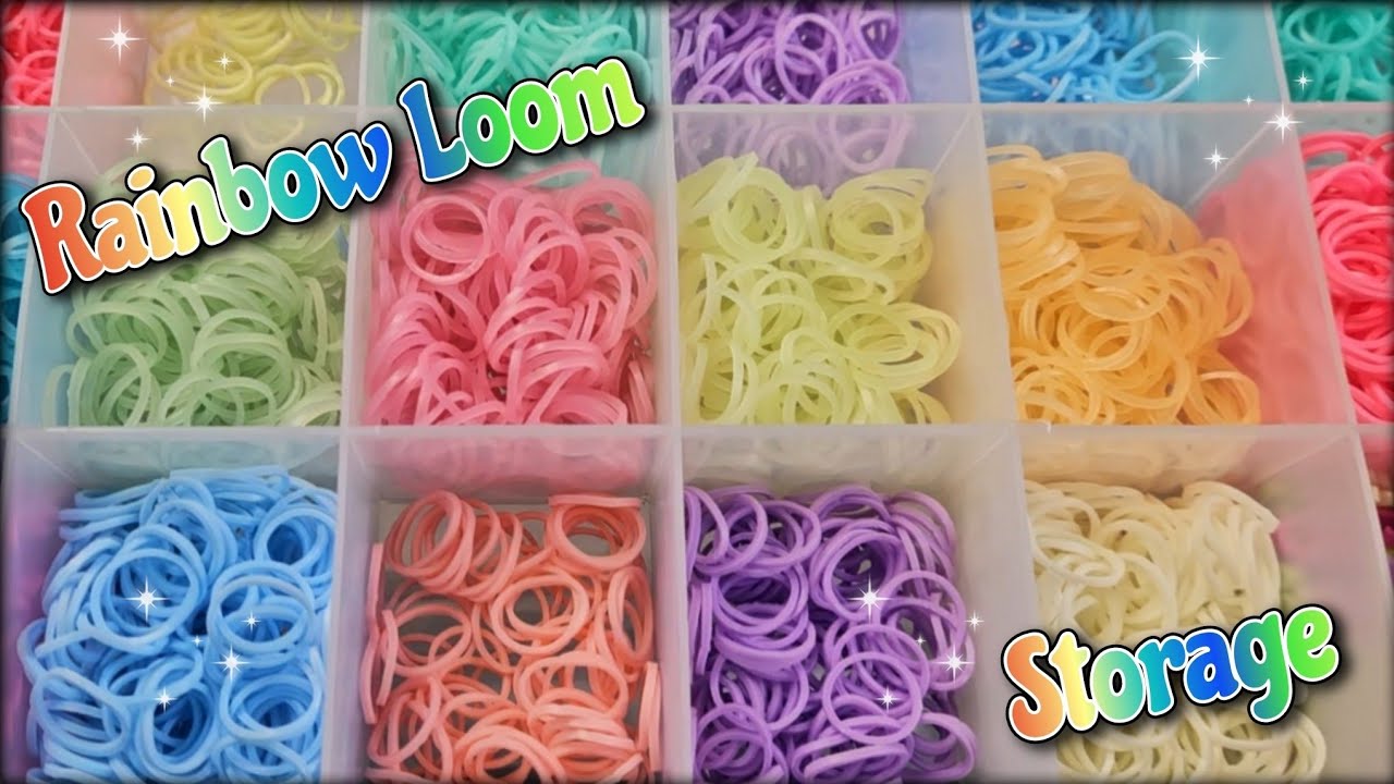 Rainbow Loom Band Collection/Storage