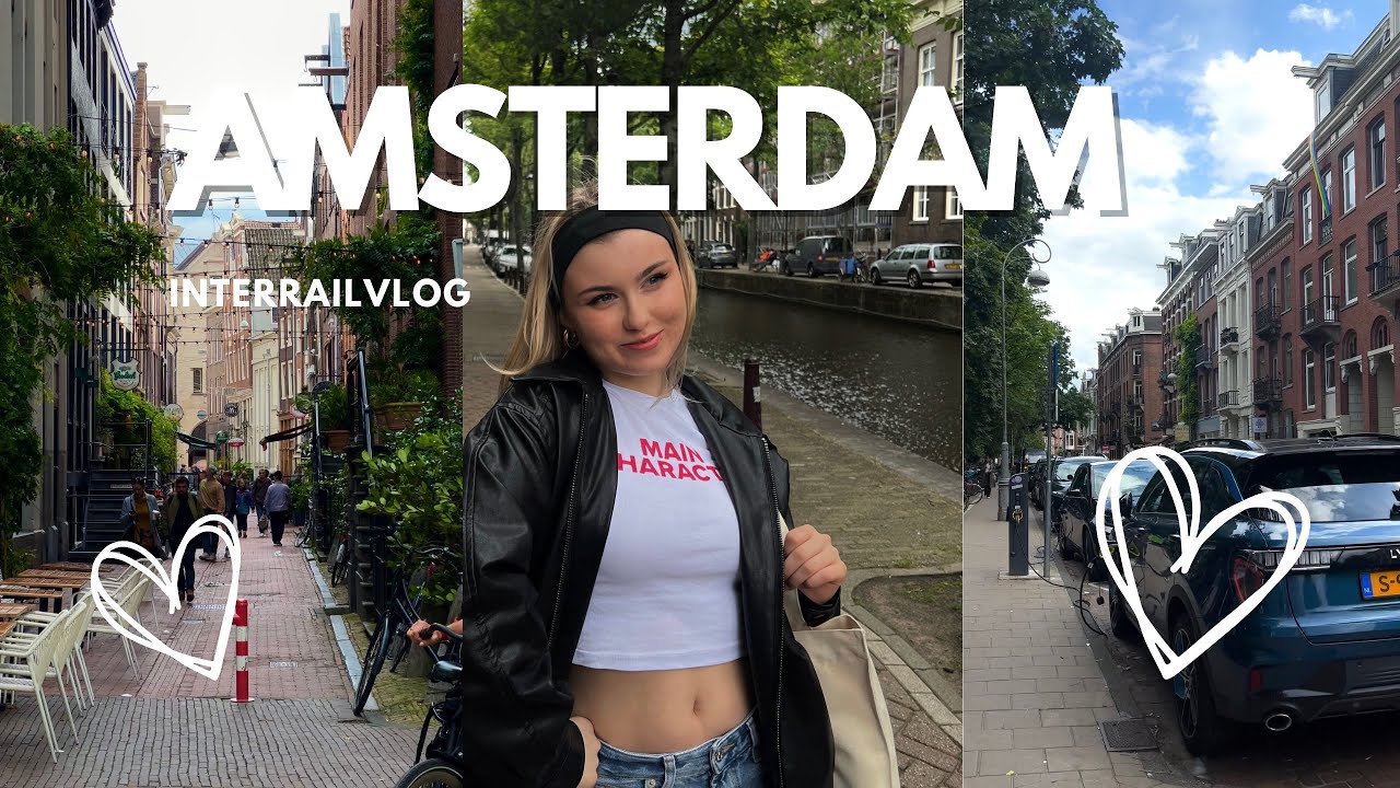 amsterdam vlog | interrail diaries pt.1