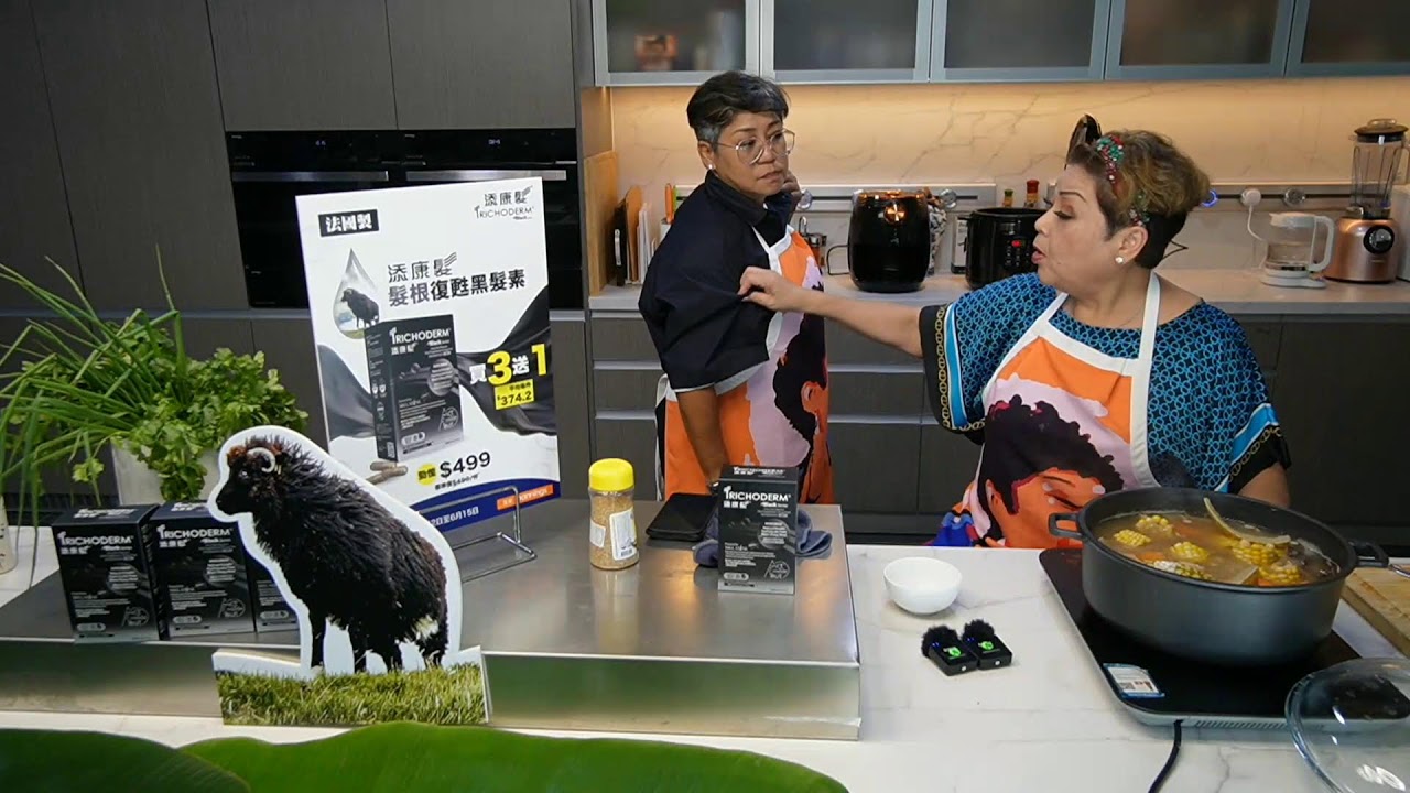 【肥媽廚房】氣炸三文魚 魚翅瓜素湯 芒果雪芭