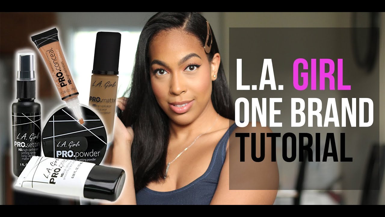 L.A. Girl One Brand Makeup Tutorial