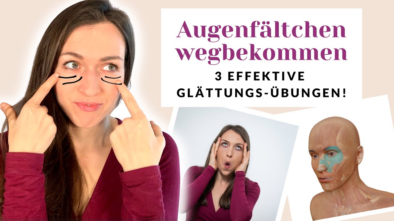 Augenfalten loswerden: Mach diese hochwirksamen Übungen