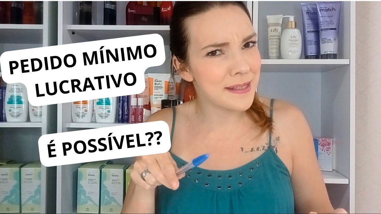 LUCRE MUITO COM PEDIDO MÍNIMO NATURA (50 pontos) 